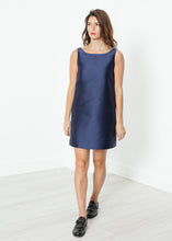 Load image into Gallery viewer, A-Line Mini Dress in Blue
